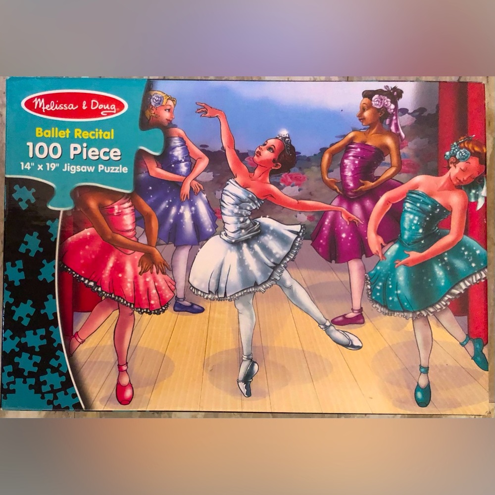 Melissa & Doug 100 Piece Puzzle “Ballet Recital”